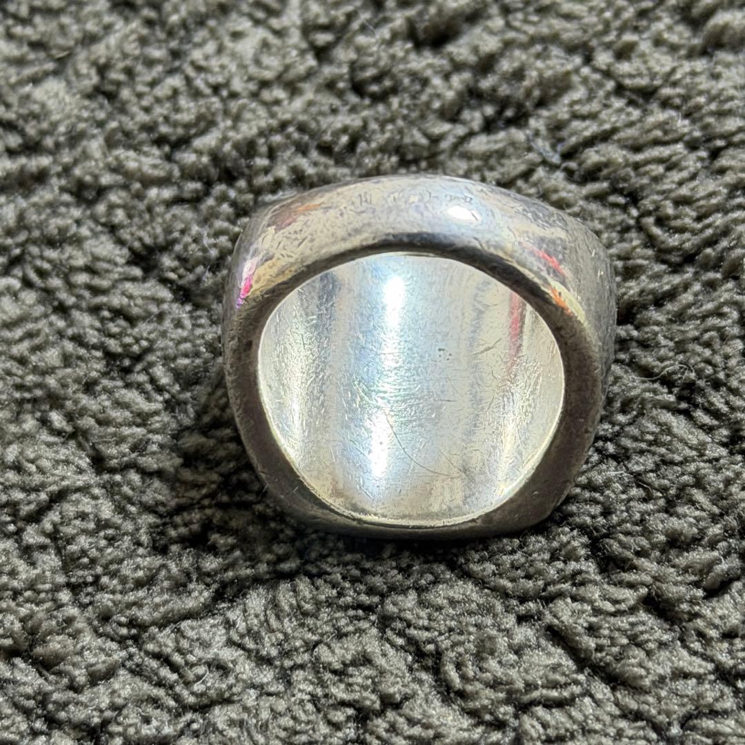 ヴィヴィアン　スクエア　シール　リング　13号