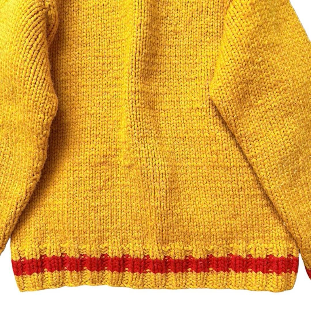 CANADIAN SWEATER　ハンドニット　カウチン　ニットジャケット