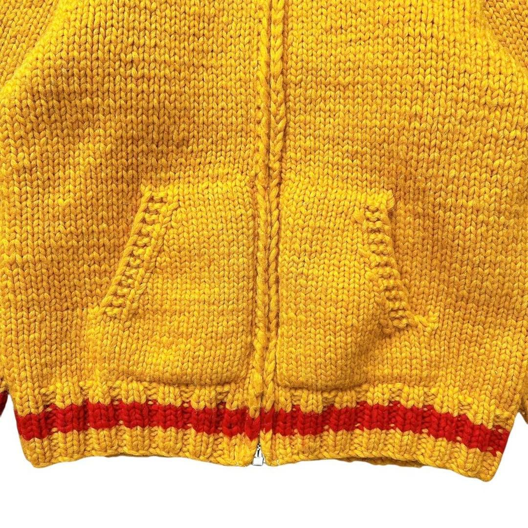 CANADIAN SWEATER　ハンドニット　カウチン　ニットジャケット