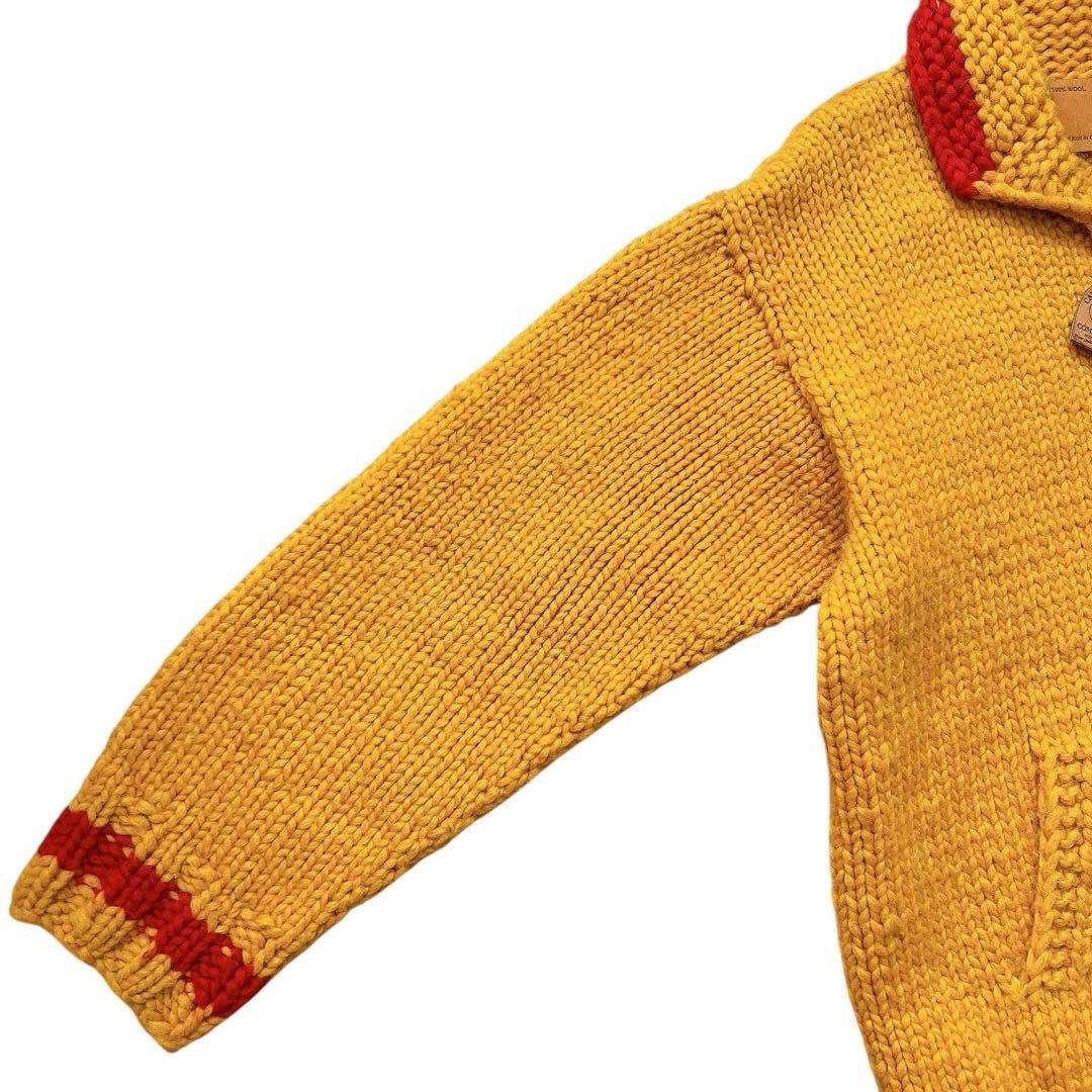 CANADIAN SWEATER　ハンドニット　カウチン　ニットジャケット
