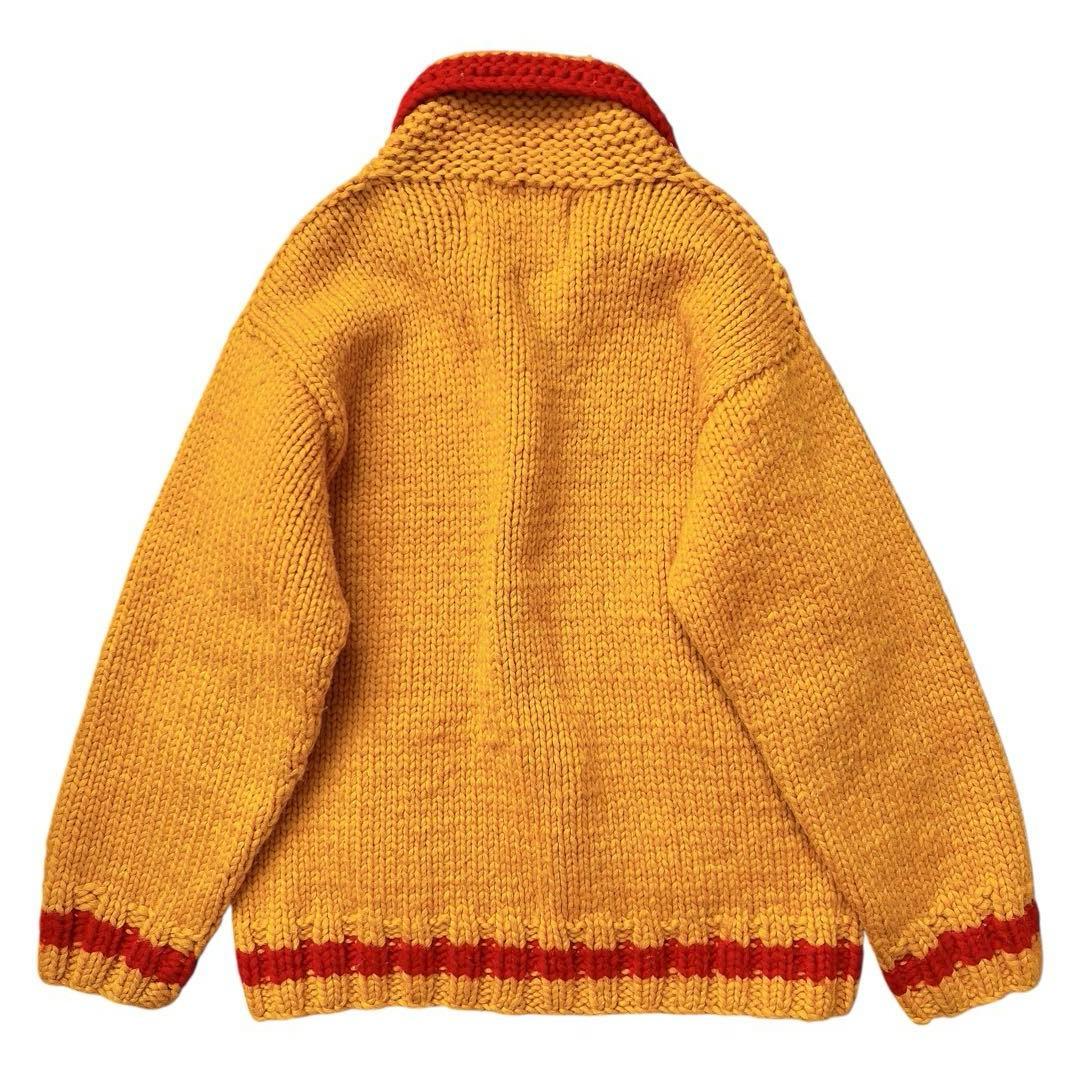 CANADIAN SWEATER　ハンドニット　カウチン　ニットジャケット