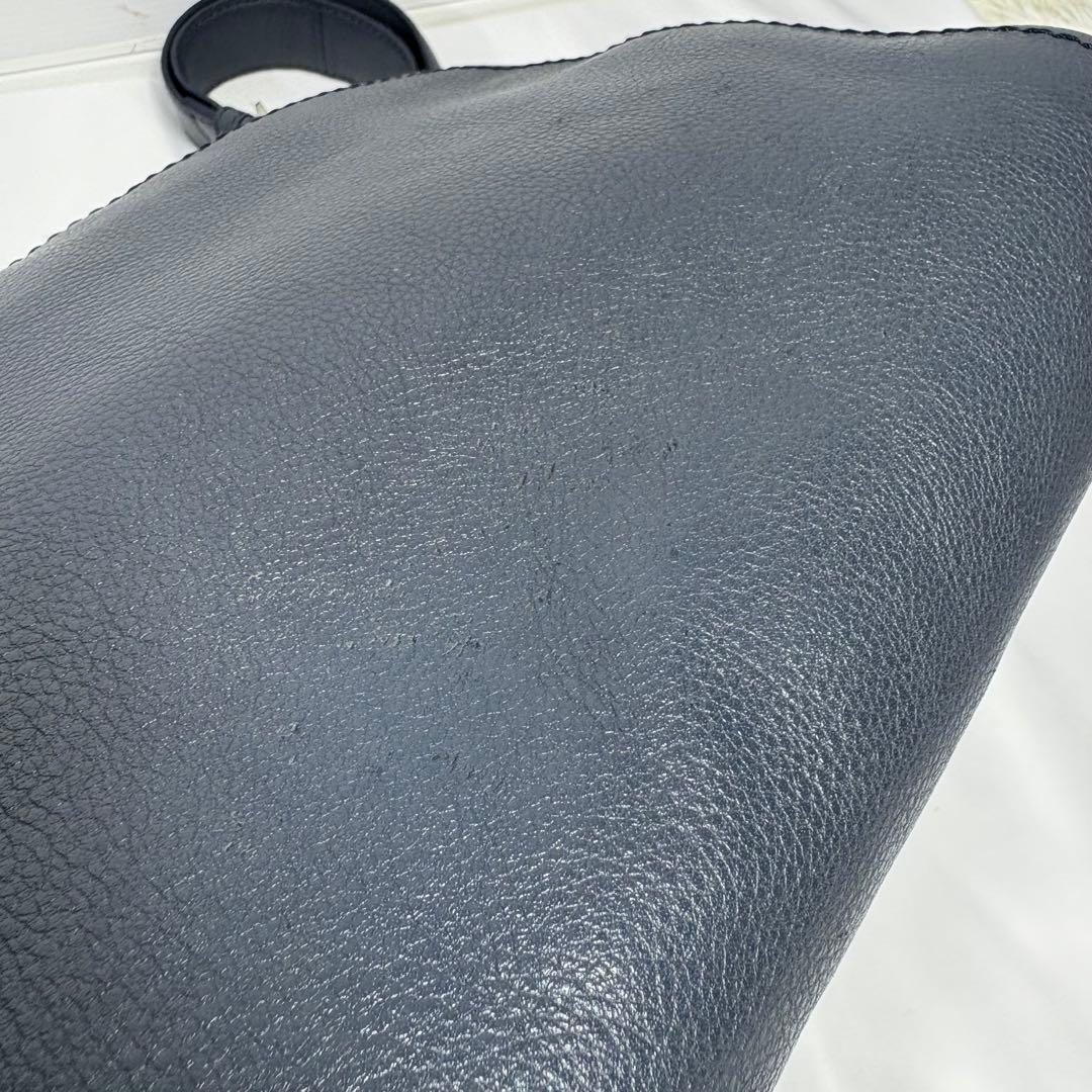 土屋鞄 PLOTA プロータ 防水フラップ ショルダーバッグ ネイビー