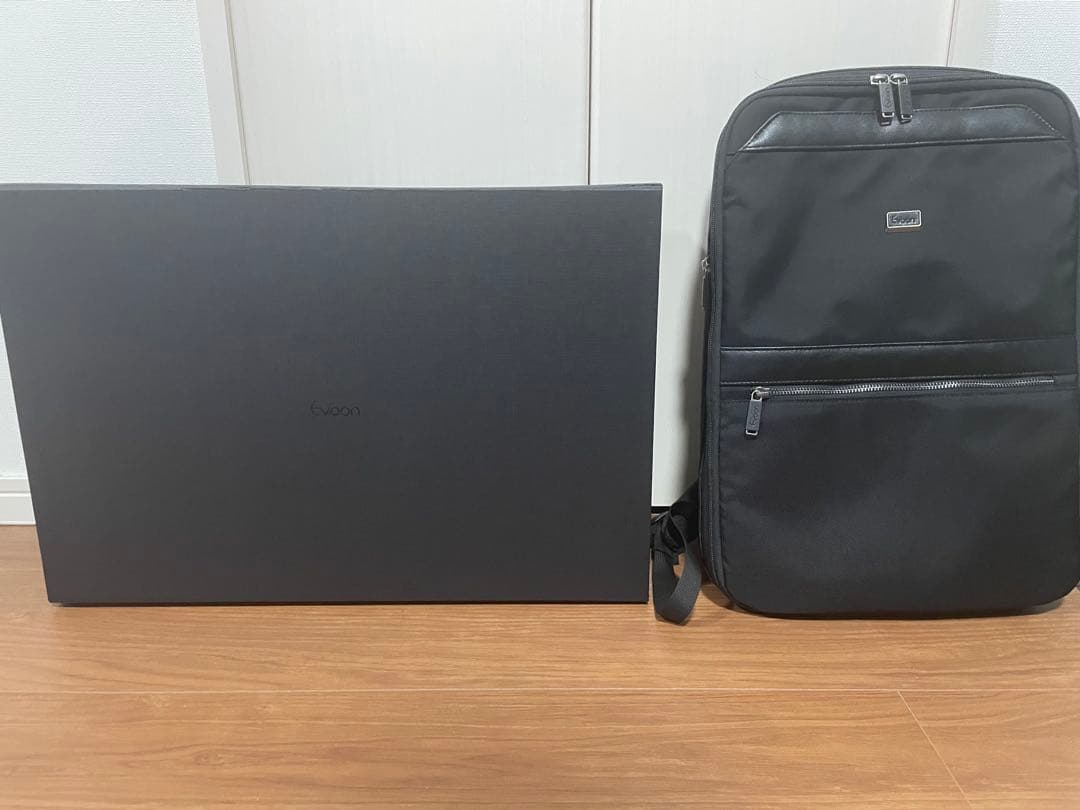 EvoonマルチビジネスリュックSlim X 薄型15.6インチPC収納可能
