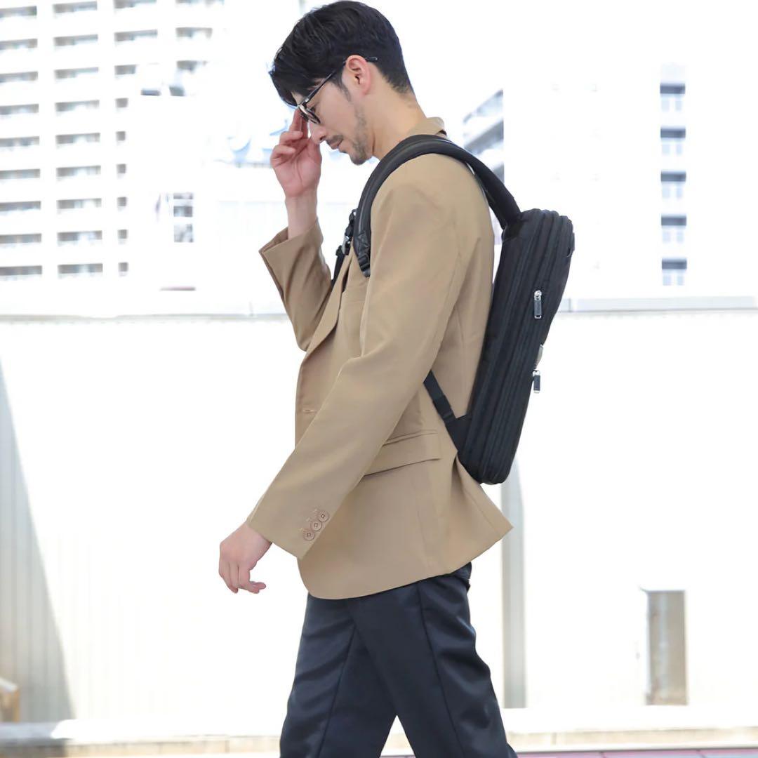 EvoonマルチビジネスリュックSlim X 薄型15.6インチPC収納可能