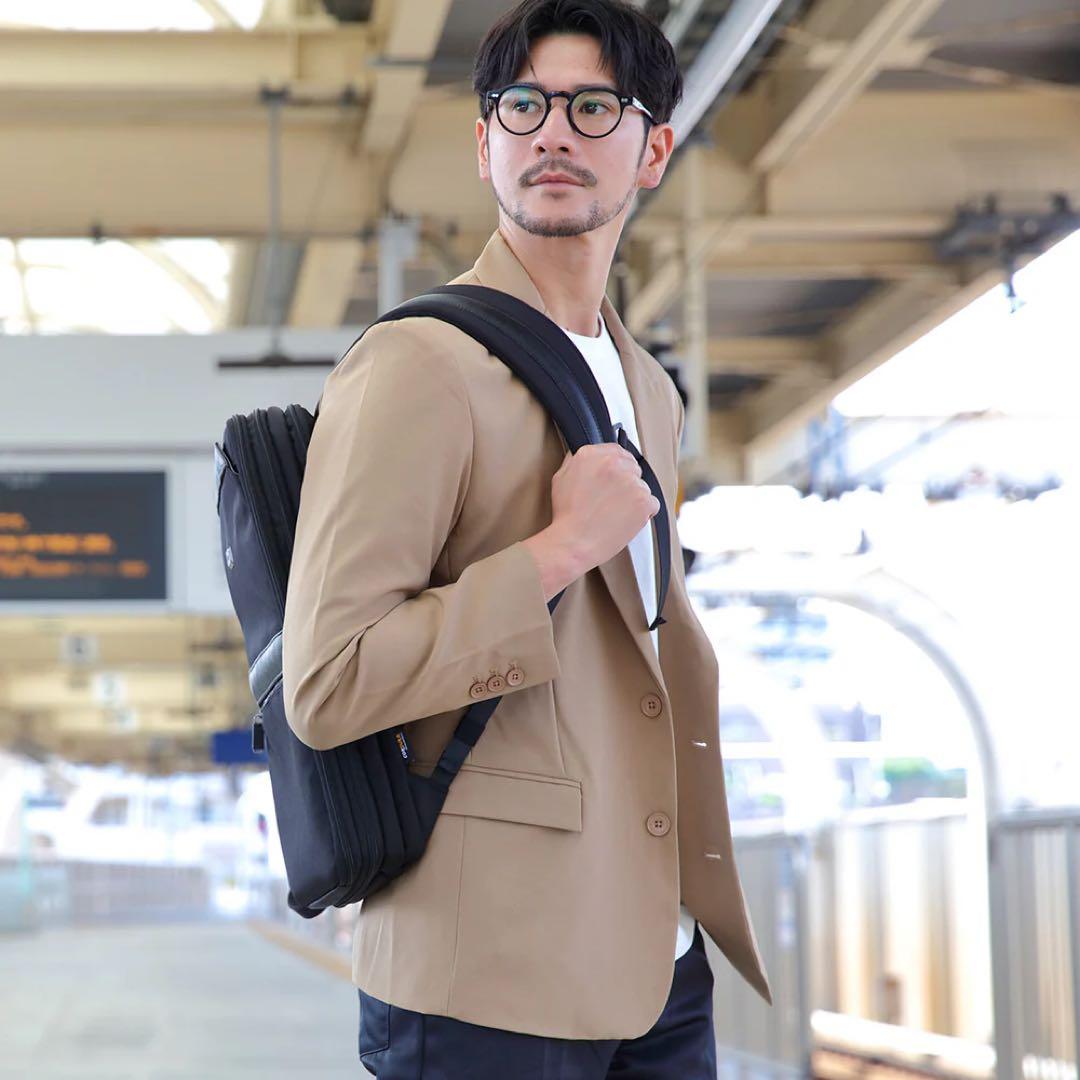 EvoonマルチビジネスリュックSlim X 薄型15.6インチPC収納可能