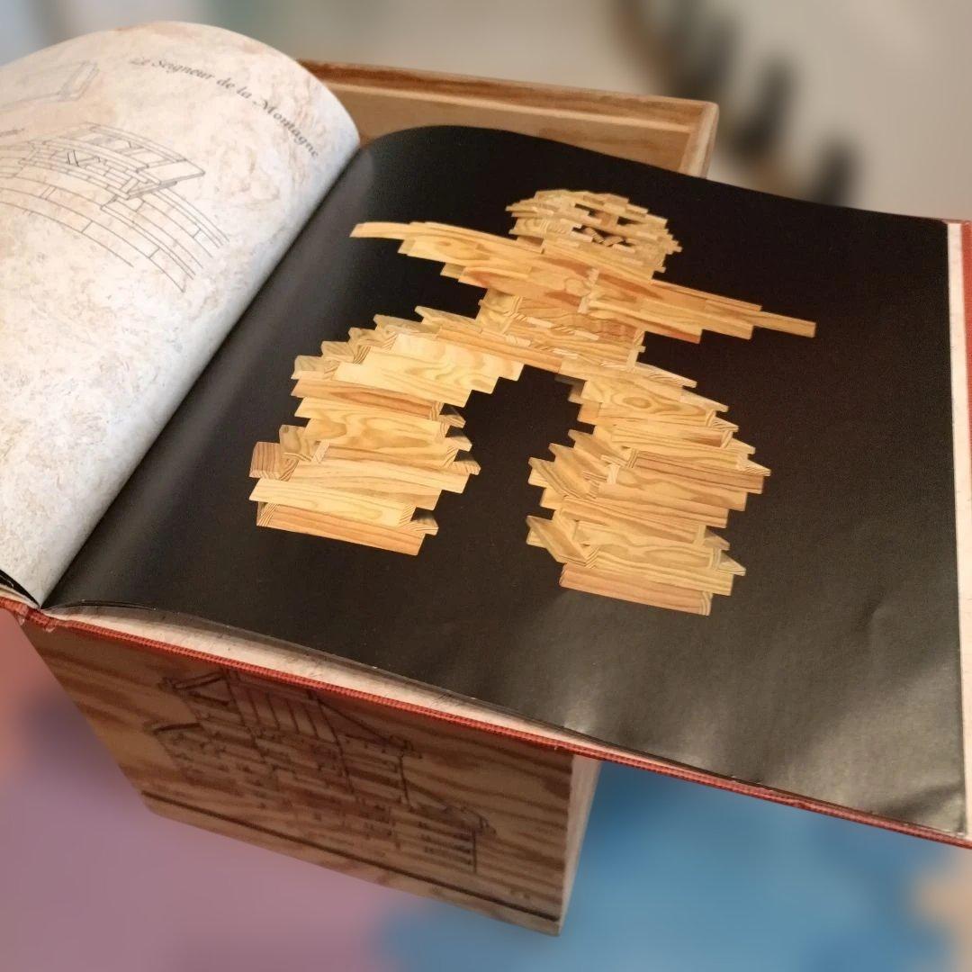 KAPLA 木製積み木セット 収納ボックス付き280pcs木箱付