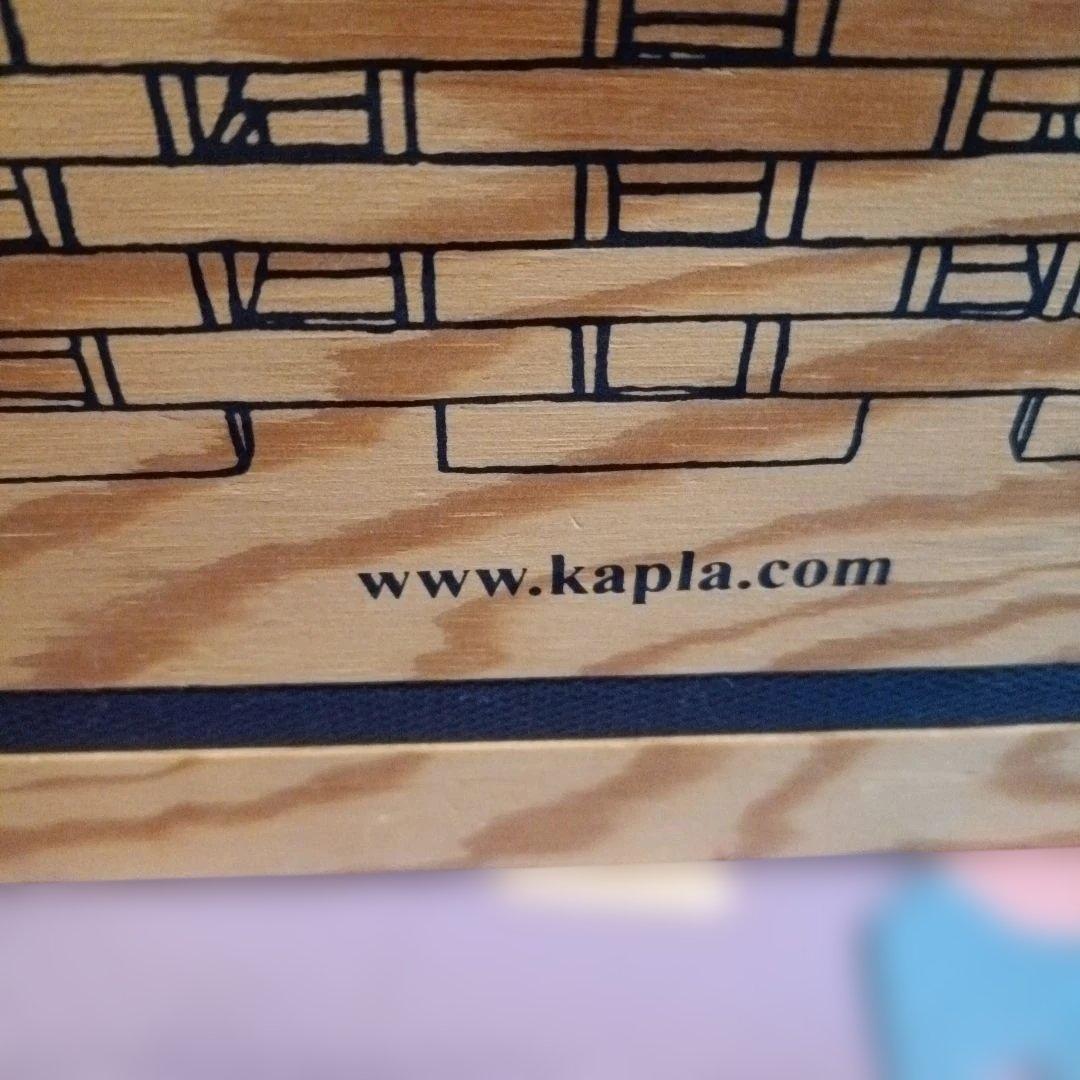KAPLA 木製積み木セット 収納ボックス付き280pcs木箱付