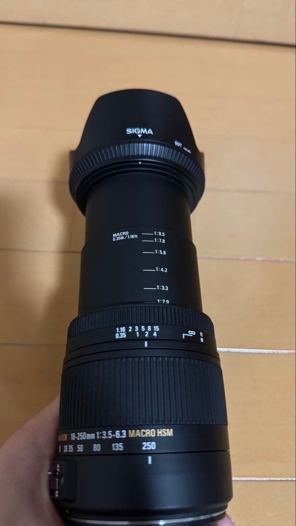 SIGMA 18-250mm F3.5-6.3DC MACRO OS キャノン