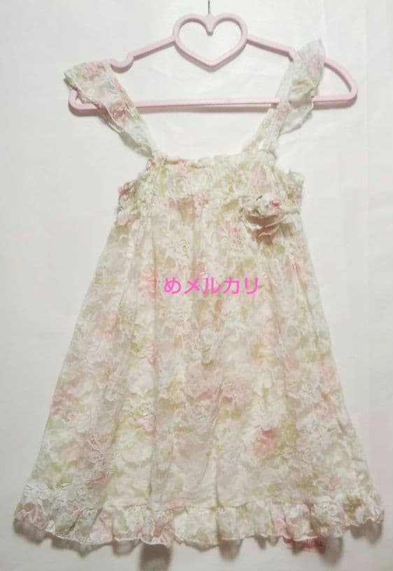 LIZ LISA リズリサ 総レース キャミソール チュニック お花付