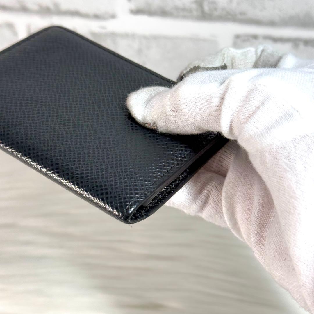 極美品 ルイヴィトン タイガ カードケース 名刺入れ アンヴェロップ カルト 黒