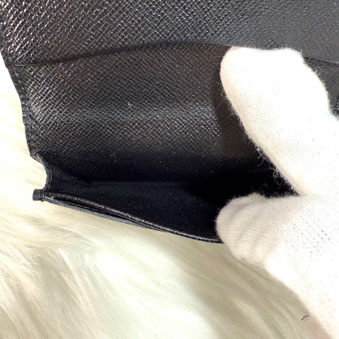 極美品 ルイヴィトン タイガ カードケース 名刺入れ アンヴェロップ カルト 黒