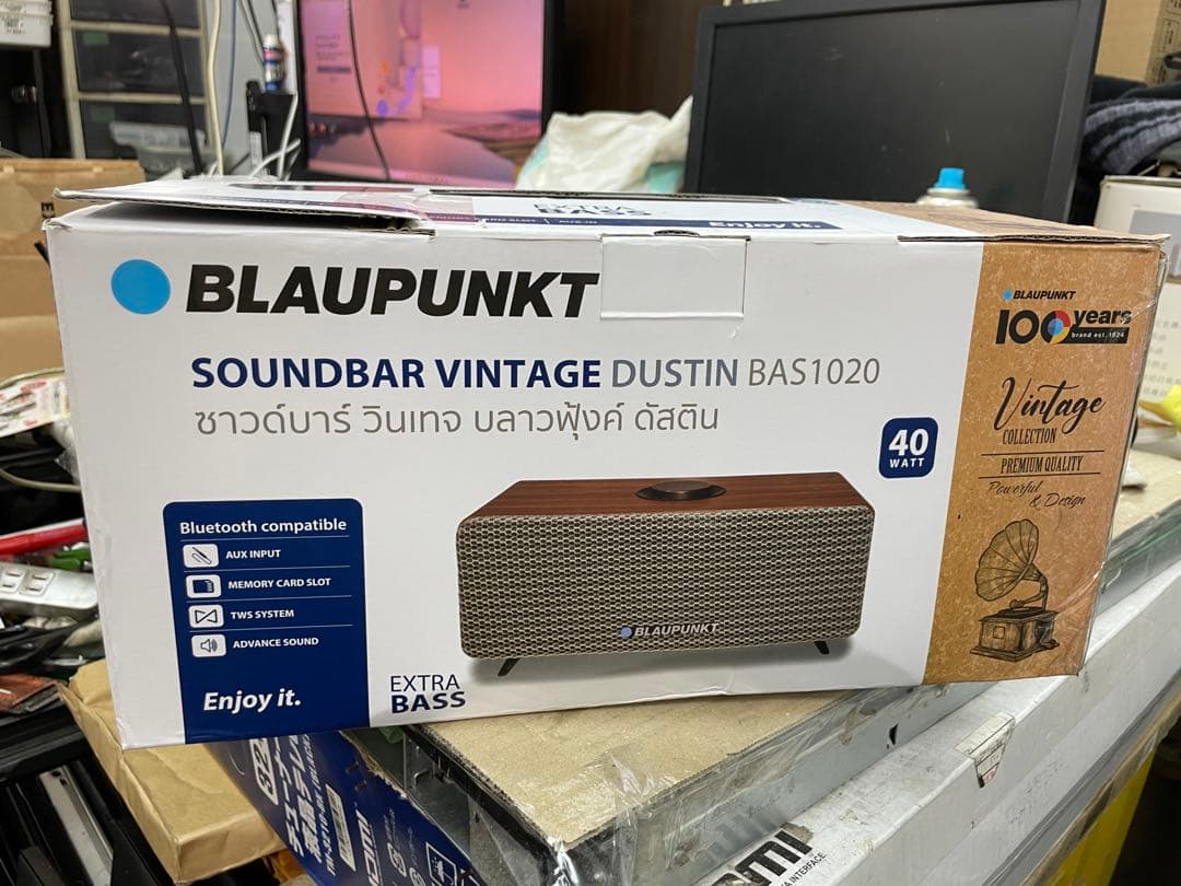 スピーカー・ウーファー SOUNDBAR VINTAGE DUSTINBas1020 BLAUPUNKT
