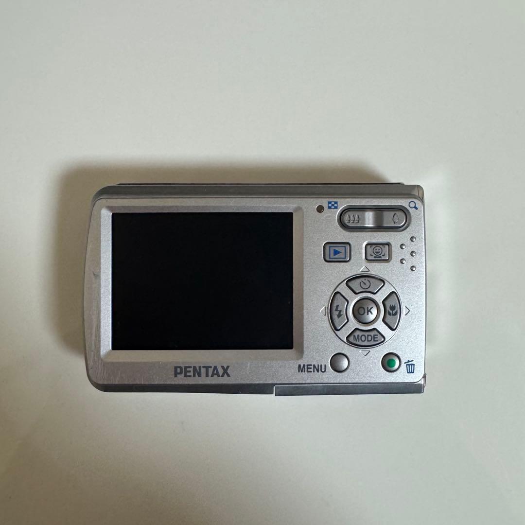 PENTAX Optio E60 デジタルカメラ シルバー