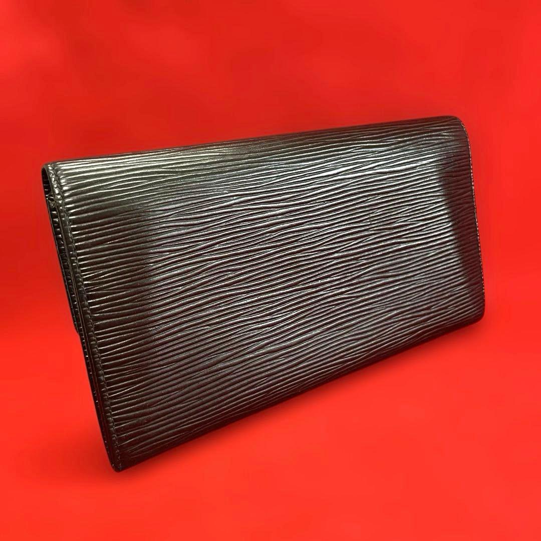 ルイヴィトン 長財布 エピ レザー 黒