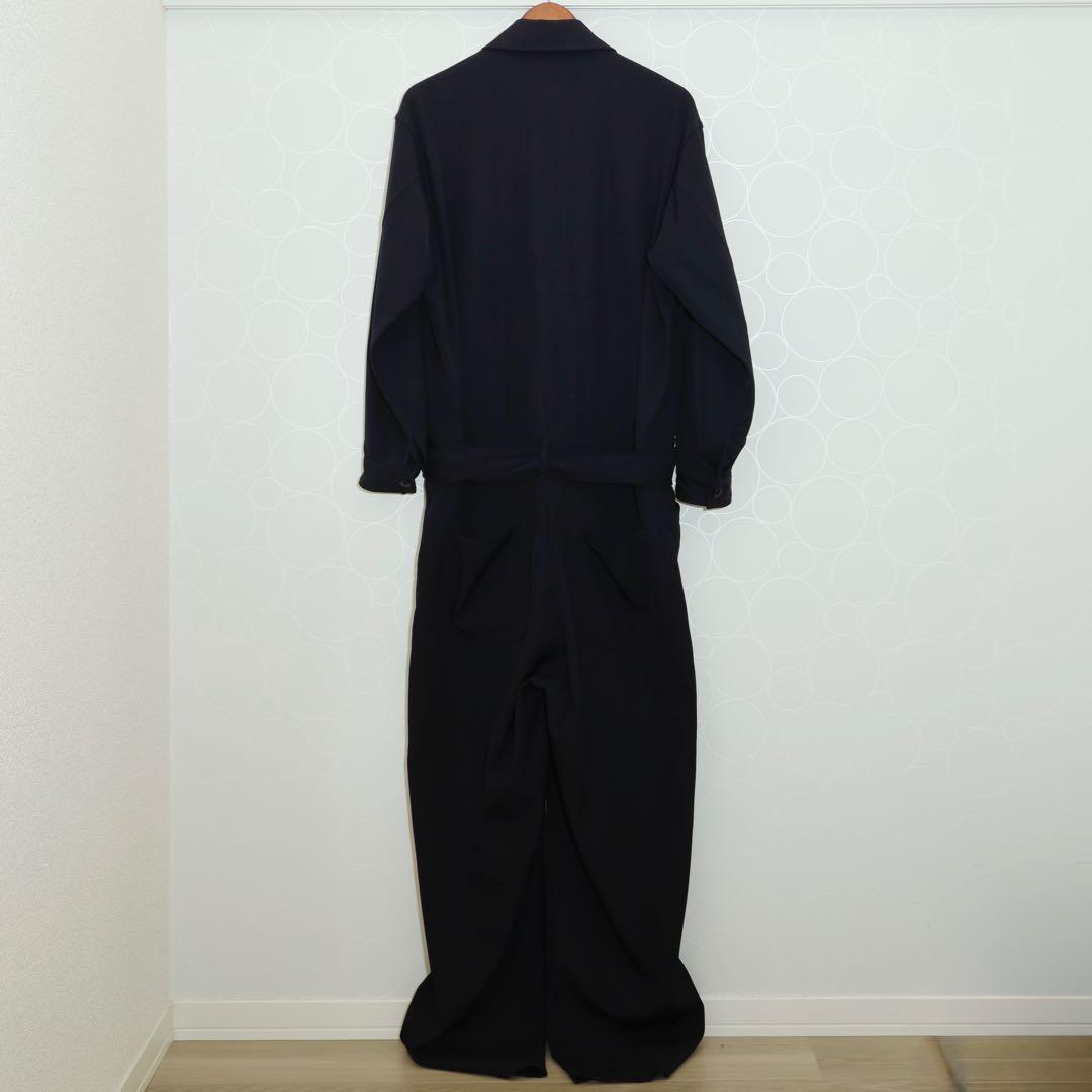 comoli コモリ ウールギャバ オールインワン NAVY 1