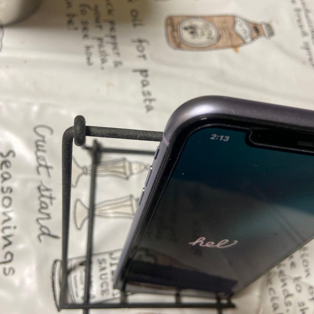 iPhone11 256ギガ　パープル美品