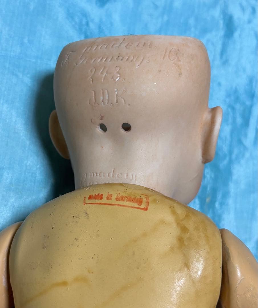 アンティークビスクドール JDケストナー アジアンベビードール243