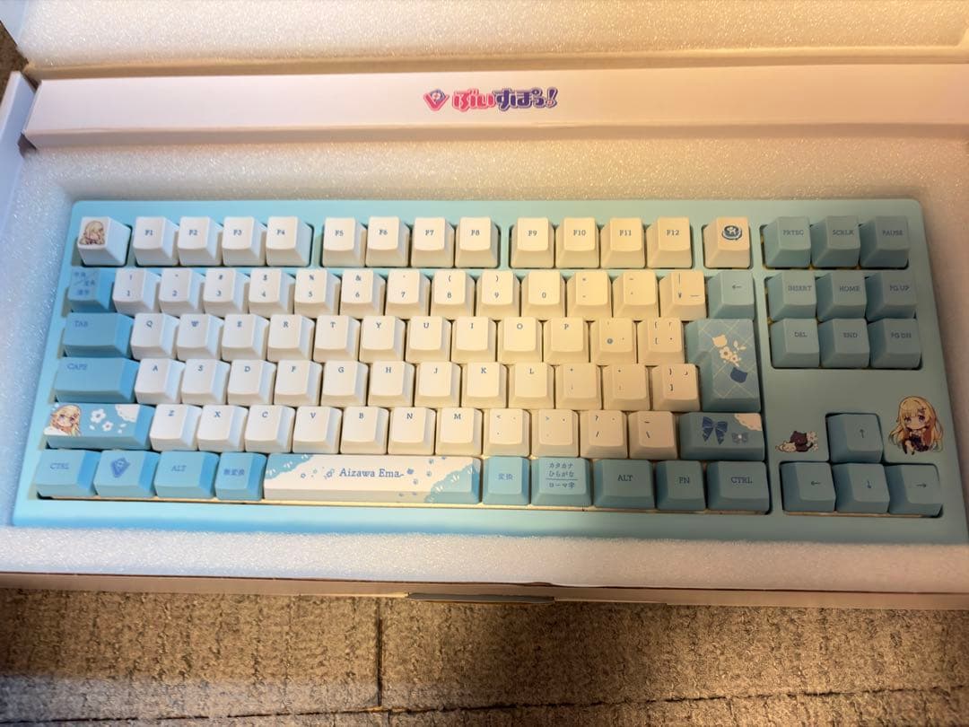 VSPO! GEAR ゲーミングキーボード 　藍沢エマEditon