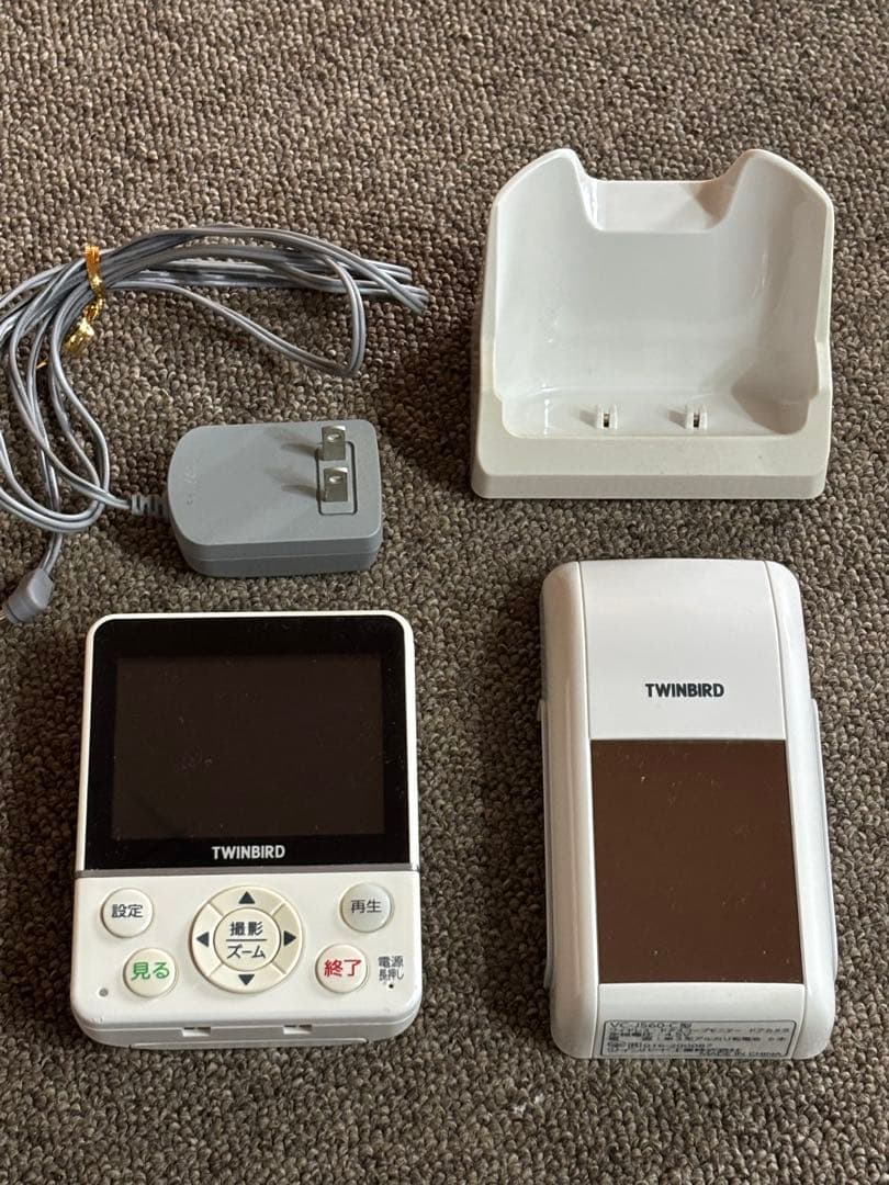 TWINBIRDワイヤレスドアスコープモニター VC-J560 中古品￼ 美品