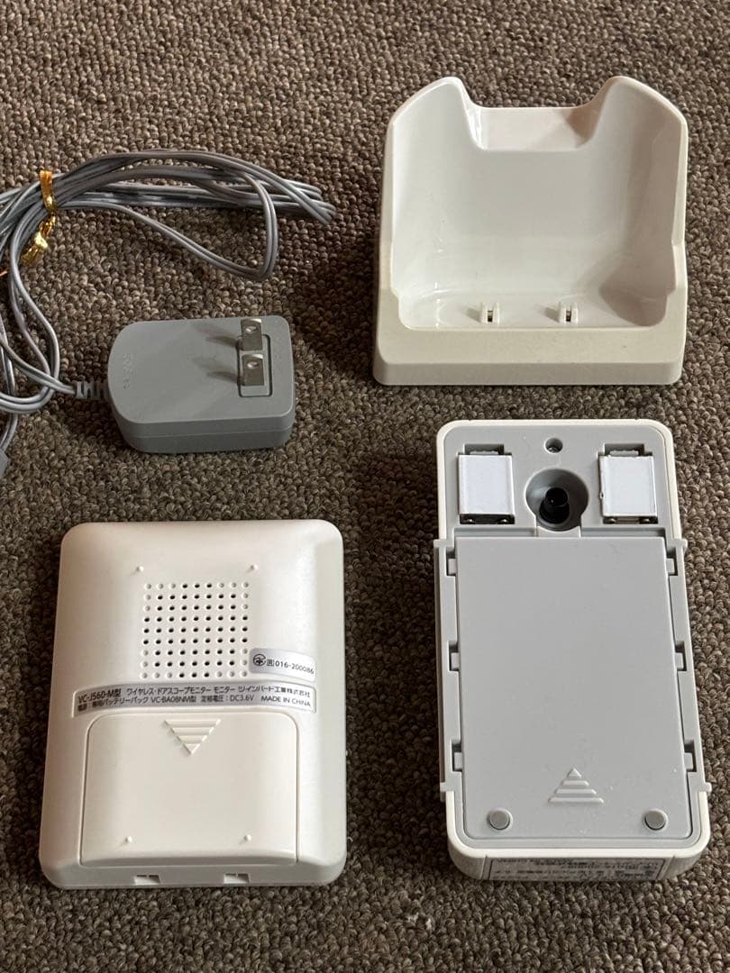 TWINBIRDワイヤレスドアスコープモニター VC-J560 中古品￼ 美品