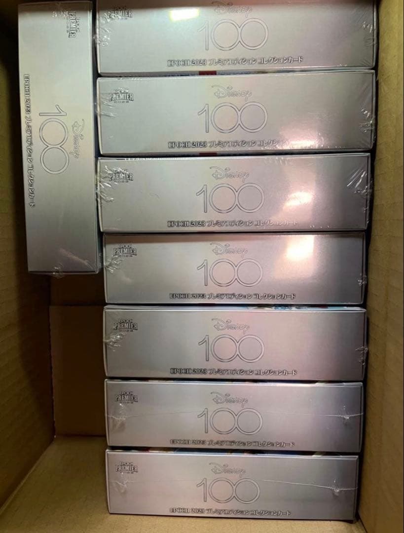 エポック ディズニー100 未開封シュリンク付き 8BOX