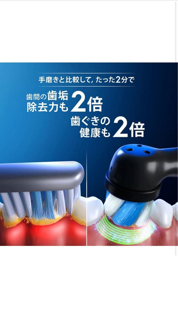 Oral-B iOシリーズ 4s 電動歯ブラシ 本体 ブラック