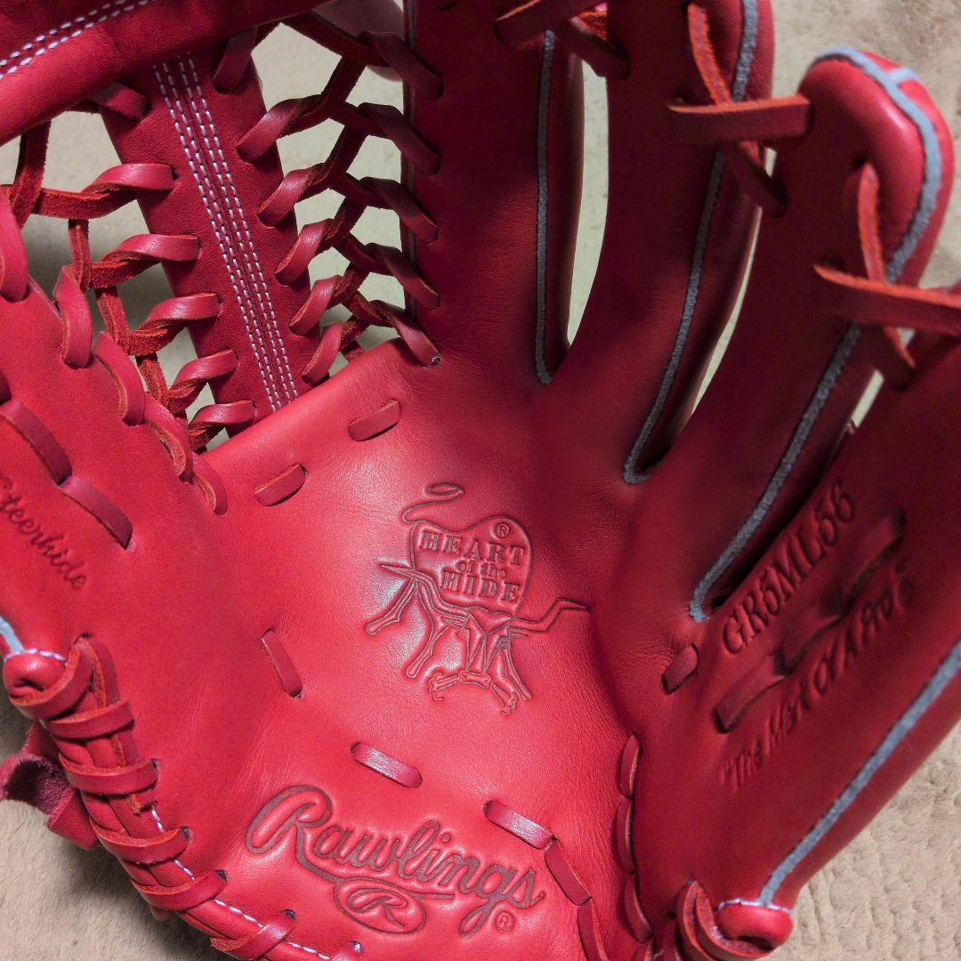 Rawlings 軟式グローブ The Gold Glove Co. レッド