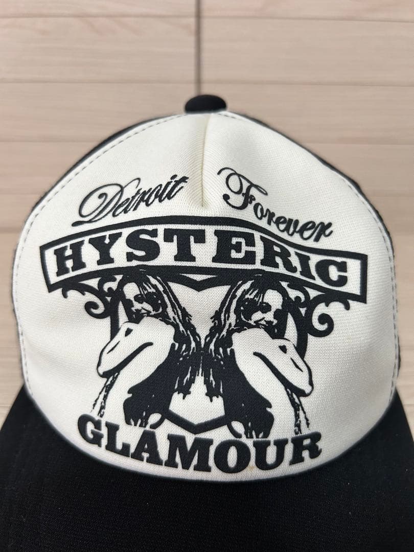 【超美品】HYSTERIC GLAMOURキャップ帽ツインガール‼️