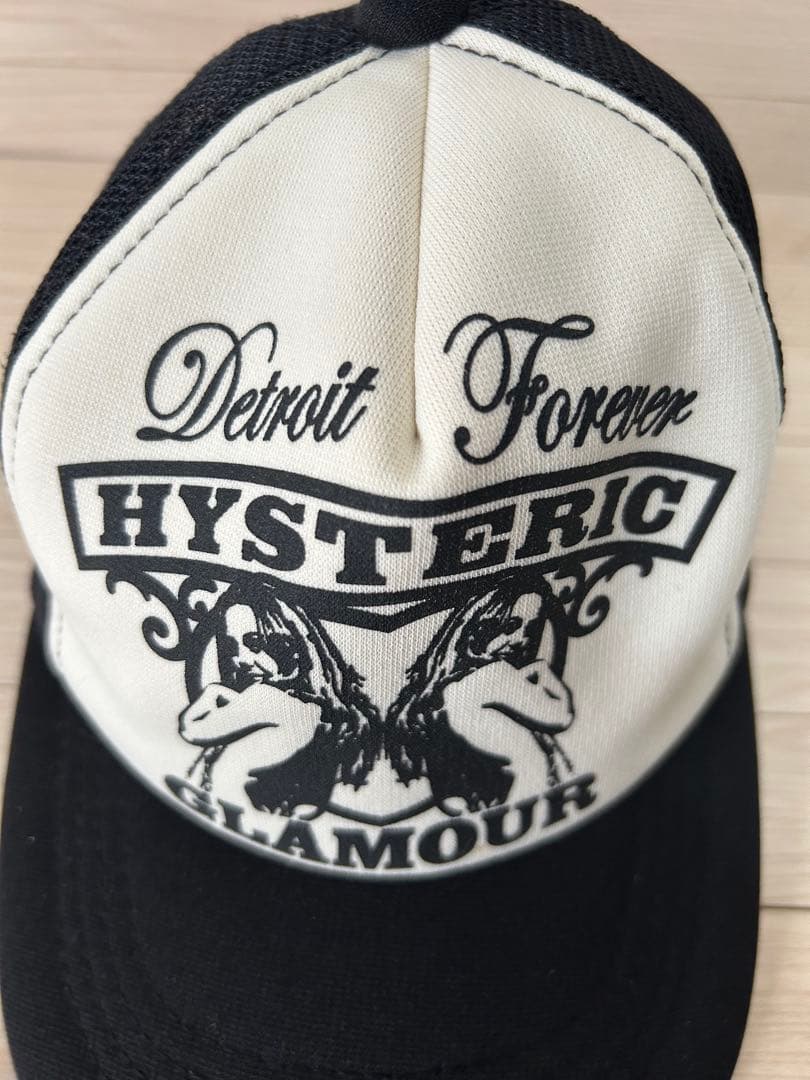 【超美品】HYSTERIC GLAMOURキャップ帽ツインガール‼️