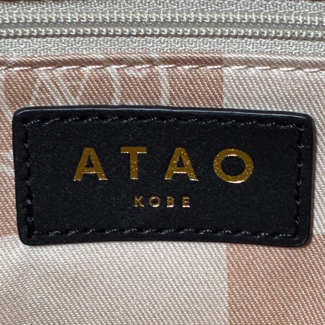 【美品】ＡＴＡＯ　じゃら付でカスタム　横長ボストン　Lungo　チャーム付き
