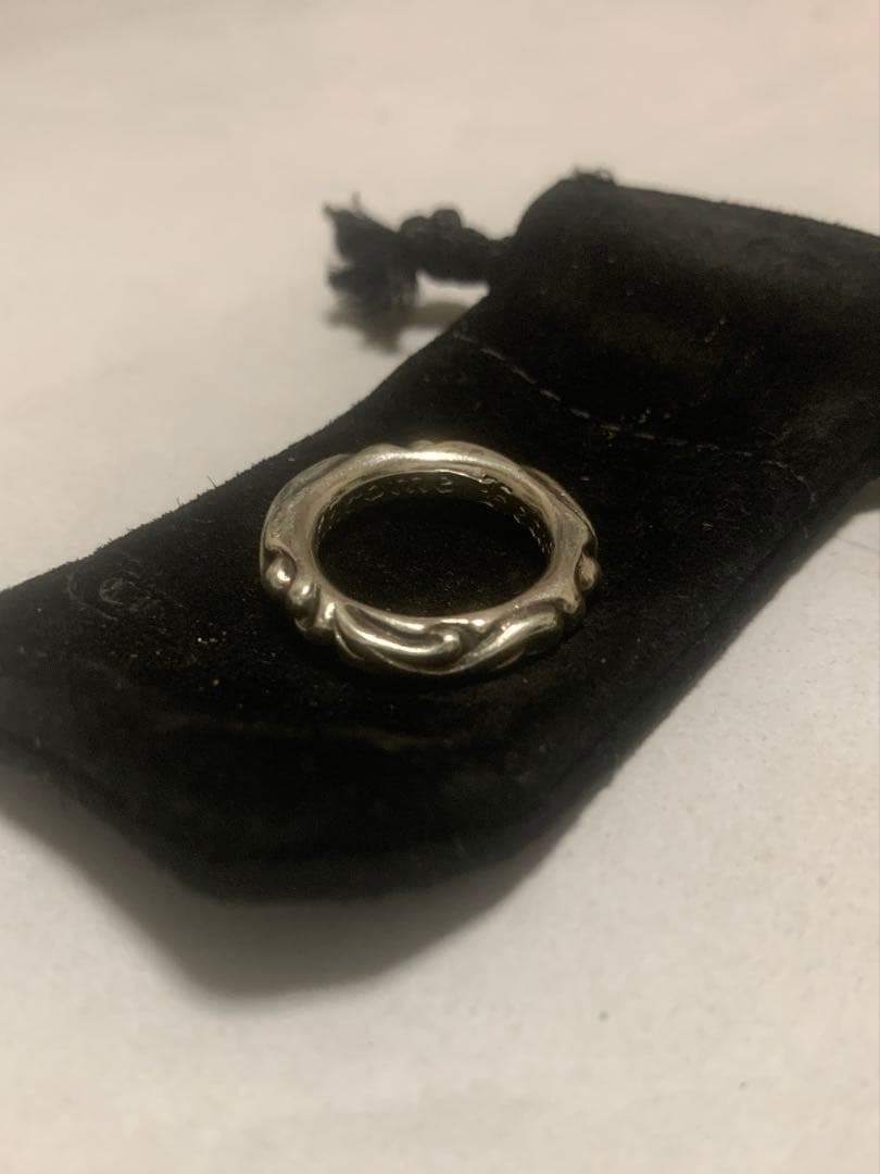 クロムハーツ スクロールバンド 13号 正規品