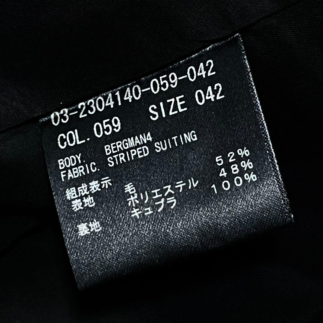 【未使用】【42】theory luxe ストライプ パンツスーツセットアップ