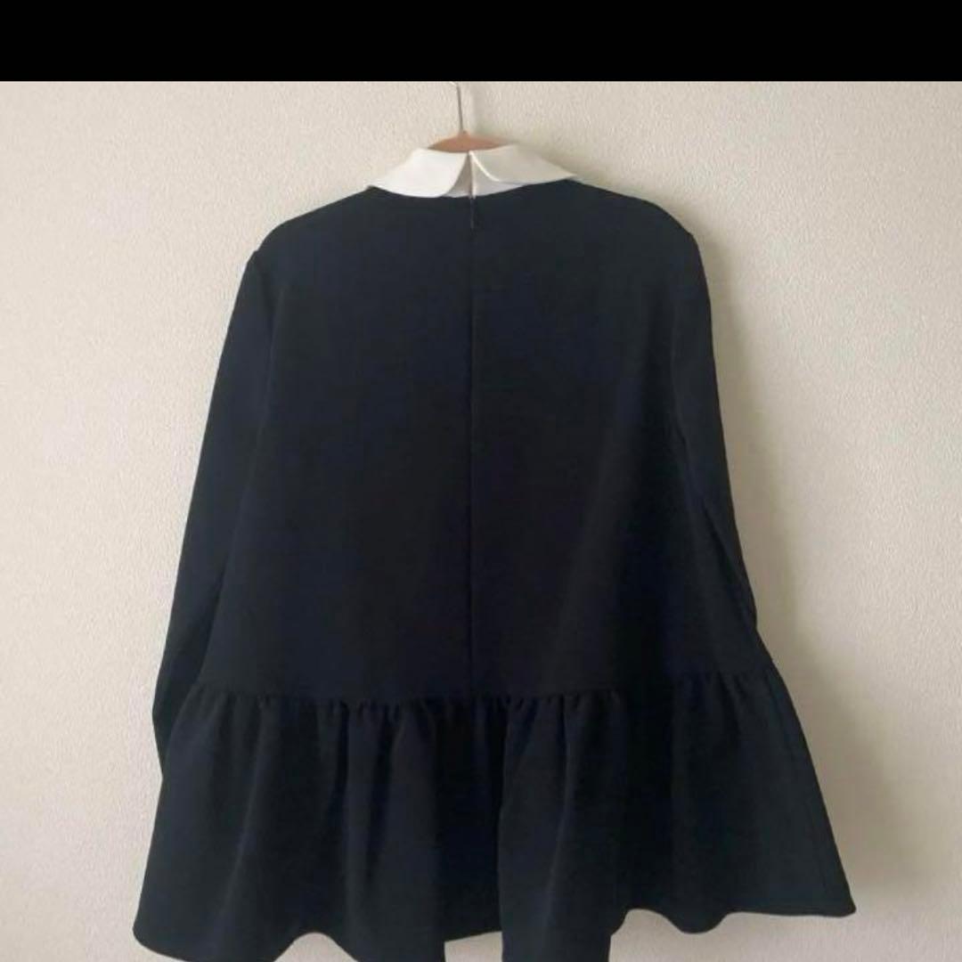 yori ラウンドカラードレスブラウス【新品、未使用】36