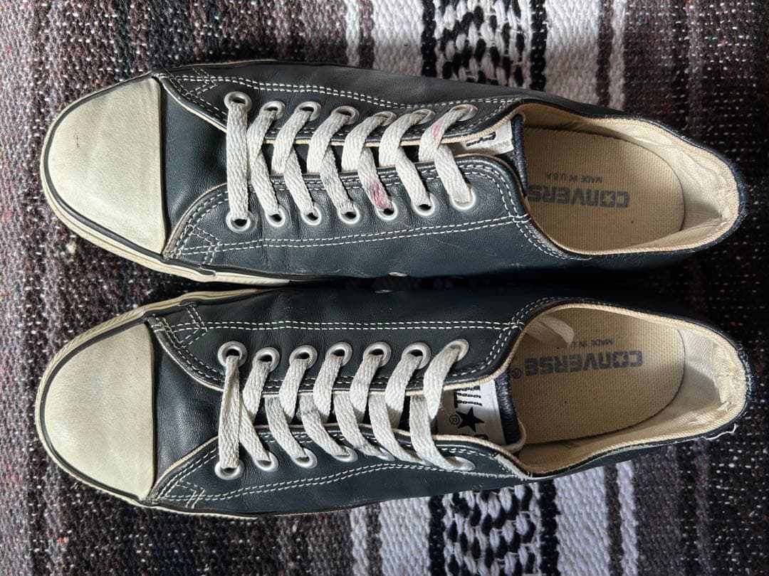 Converse ALLSTAR USA製 90s'ネイビーレザー