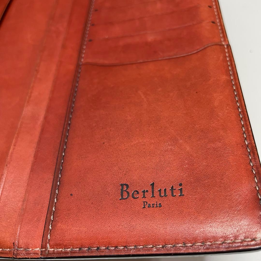 k*a様 Berluti 長財布 ブラウン レザー
