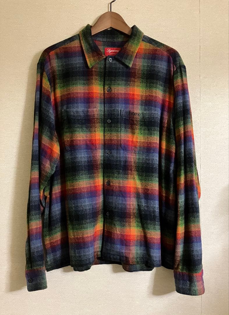 トップス Supreme 21SS Plaid Flannel Shirt