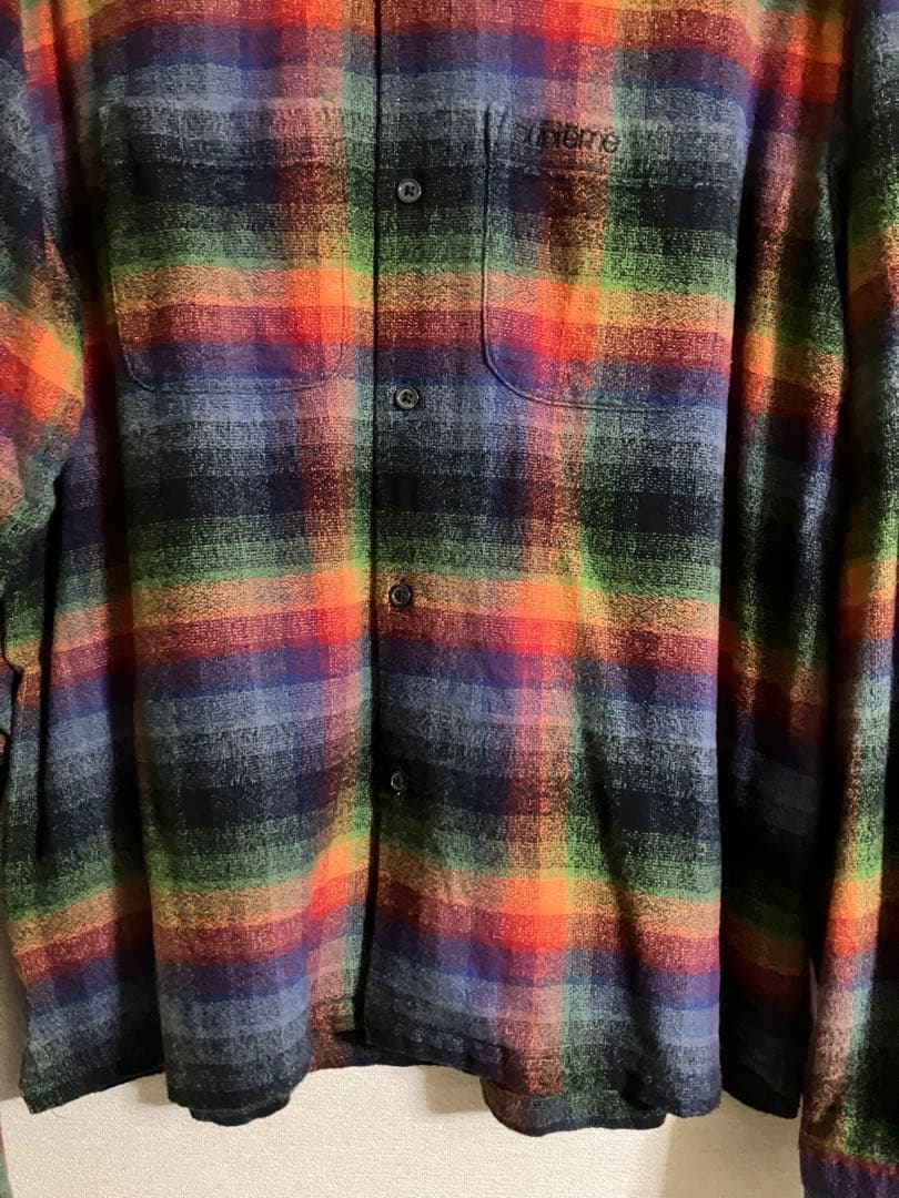 トップス Supreme 21SS Plaid Flannel Shirt