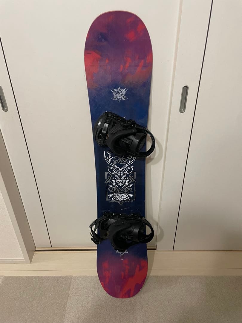 スノーボードサロモンレディース2点セット