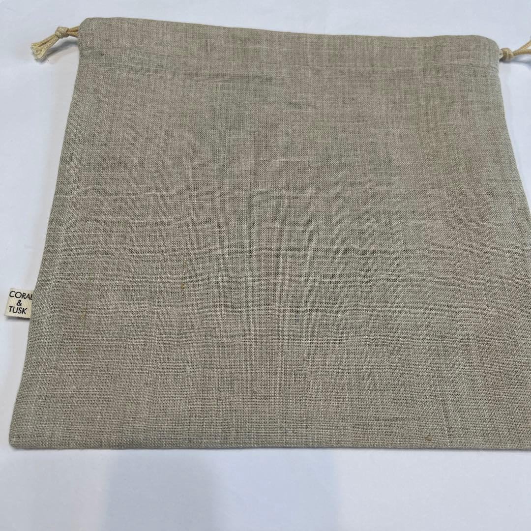 コーラル&タスク Coral&Tusk 巾着　新品