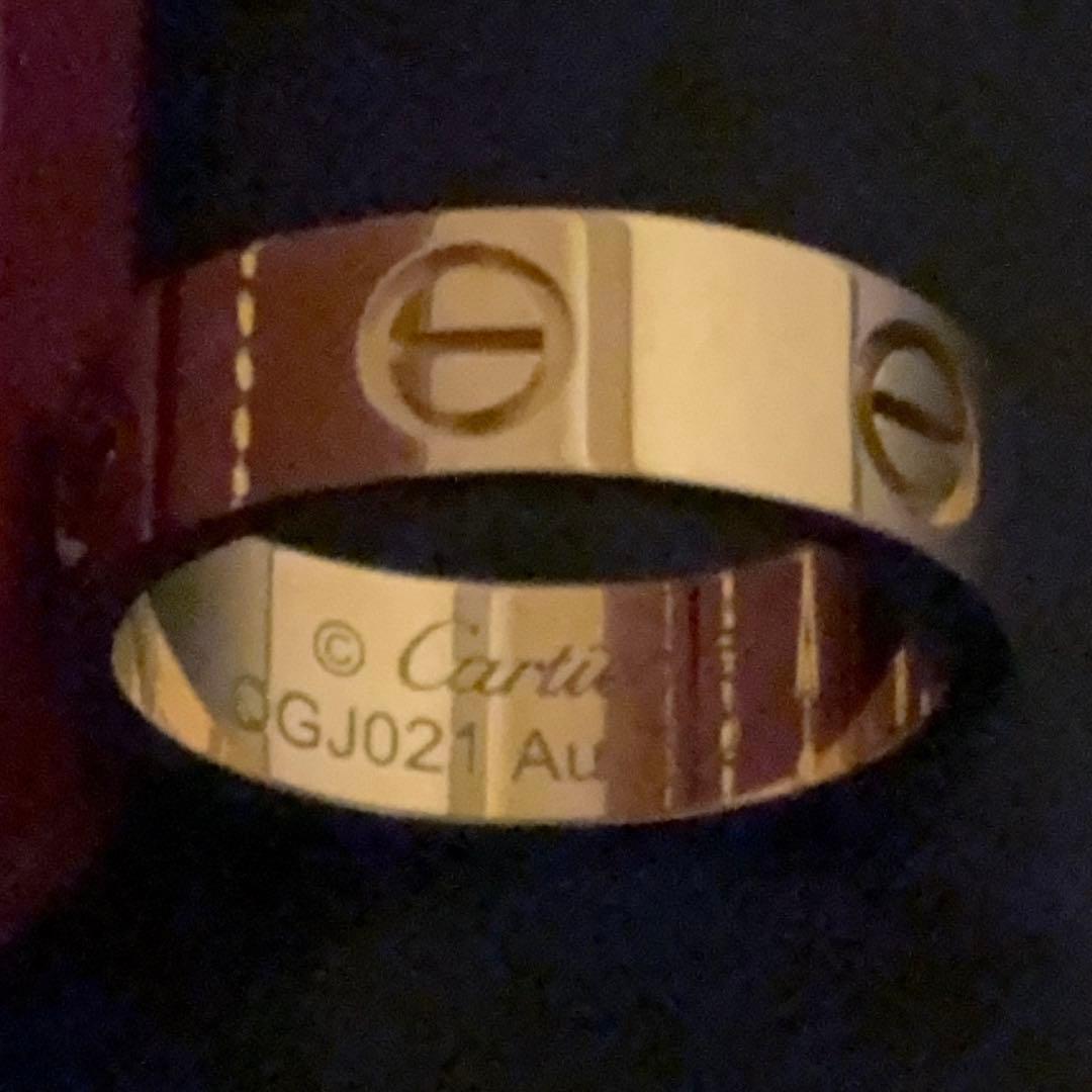 CartierカルティエLOVEラブリングクラシック#10定価358,600円