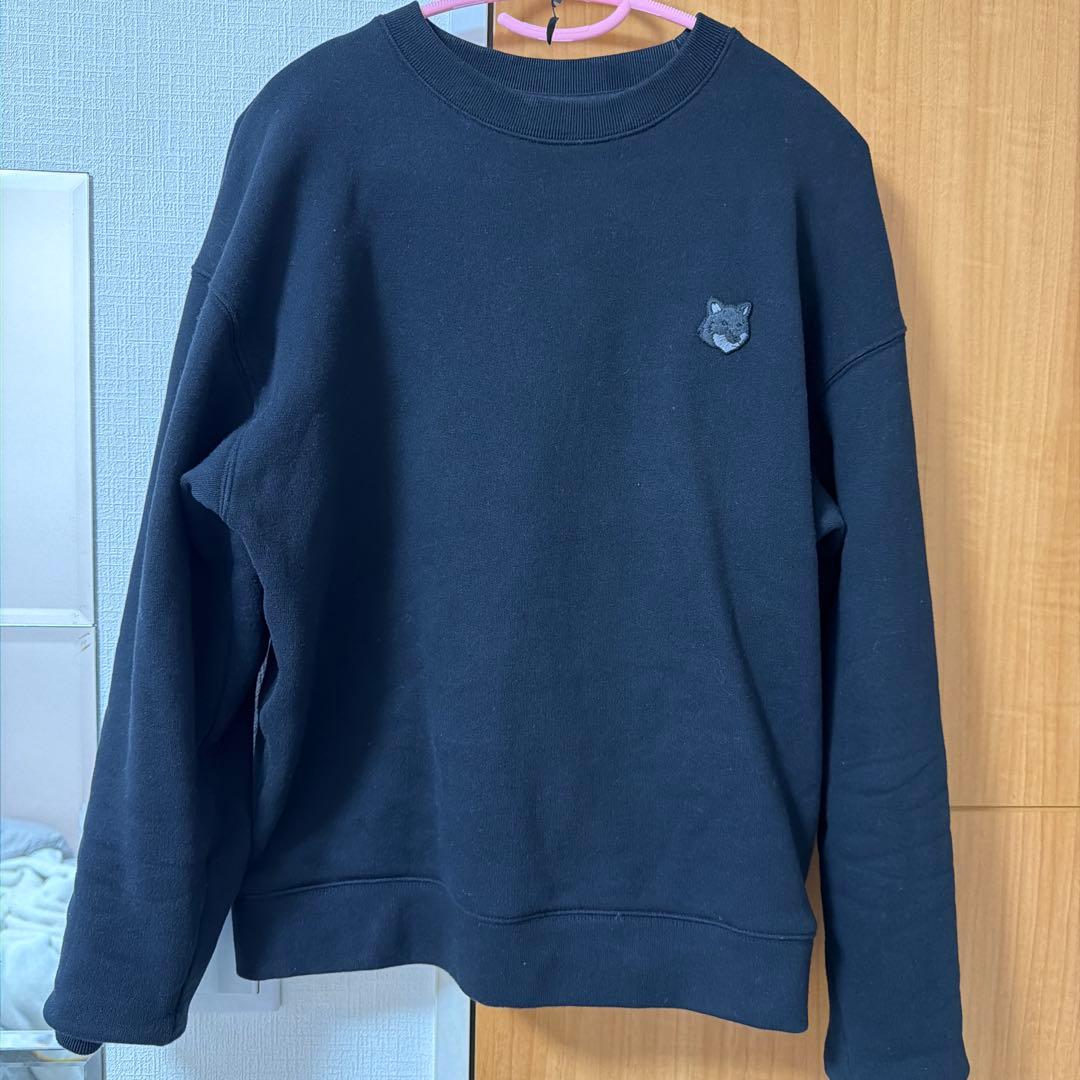 メゾンキツネ　ボールド フォックスヘッド パッチ コンフォート スウェットシャツ