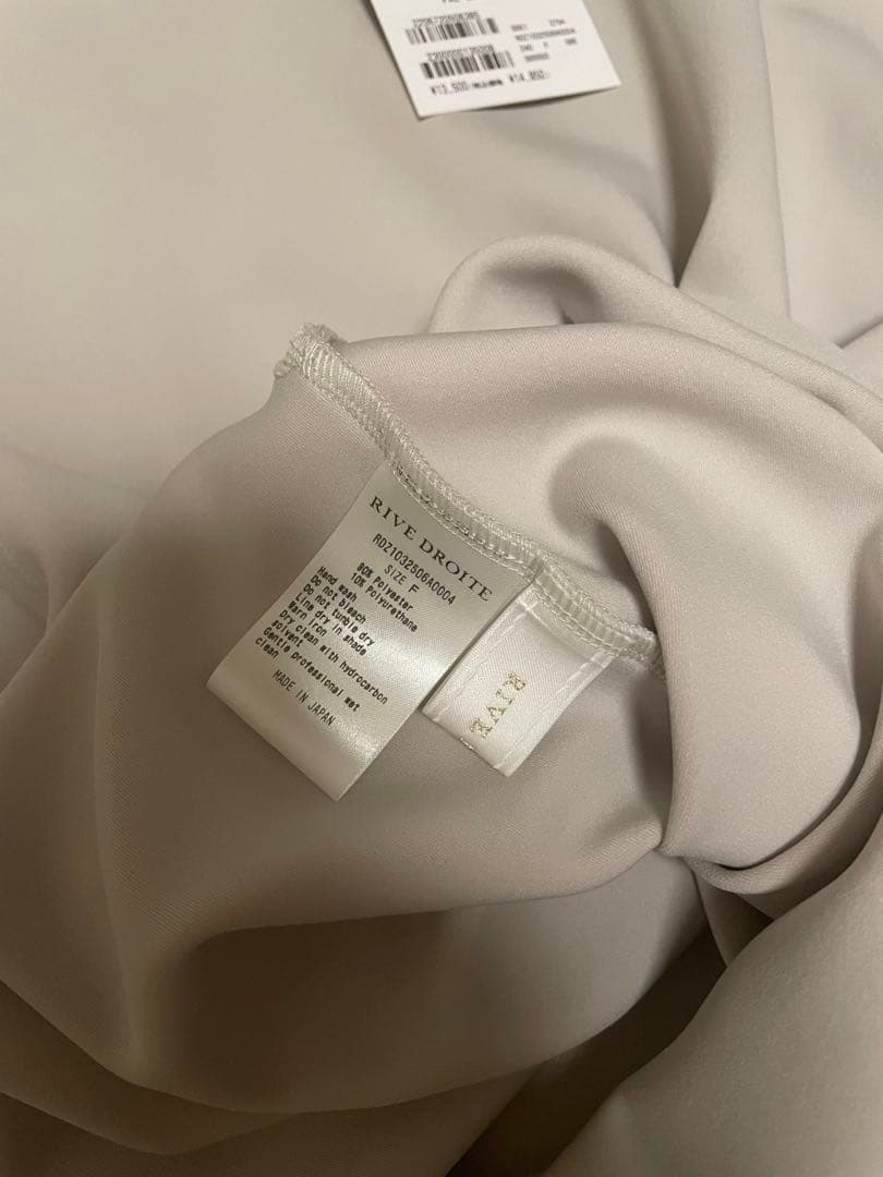 新品タグ付RIVE DROITE リヴドロワ プルオーバー カットソー ブラウス
