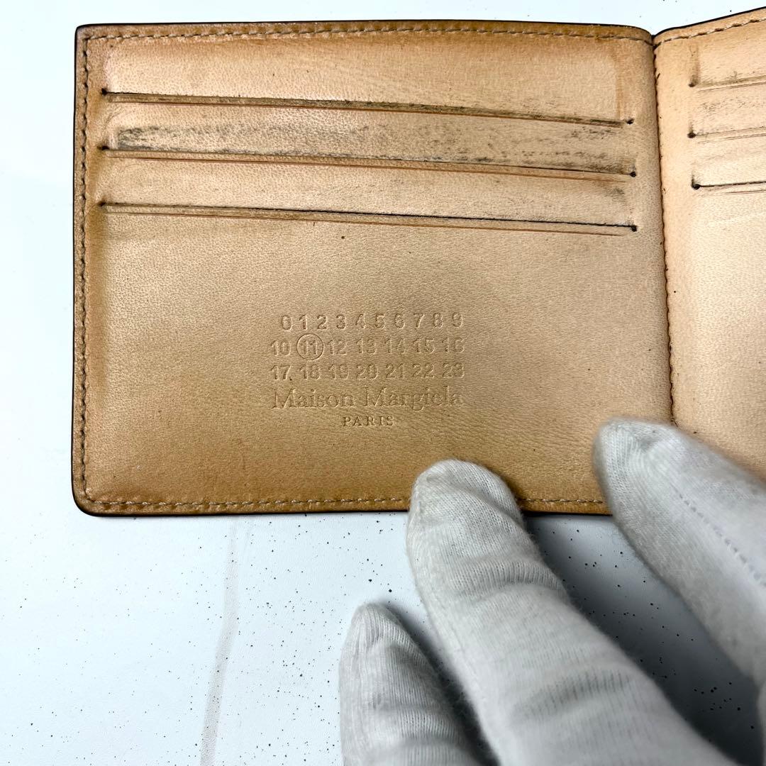 入手困難✨メゾンマルジェラ マネークリップ 札入れ カードケース 本革 ブラック