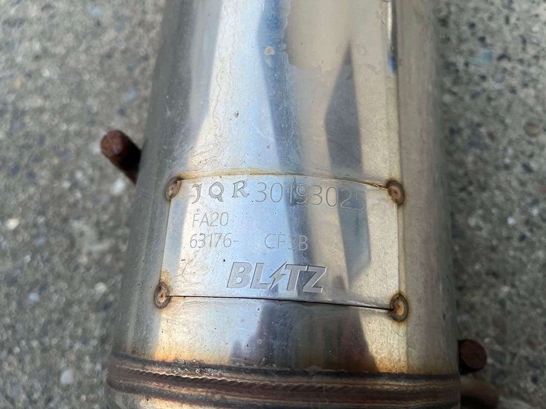 パーツ BLITZ NUR-SPEC CUSTOMEDITION VSR StyleD