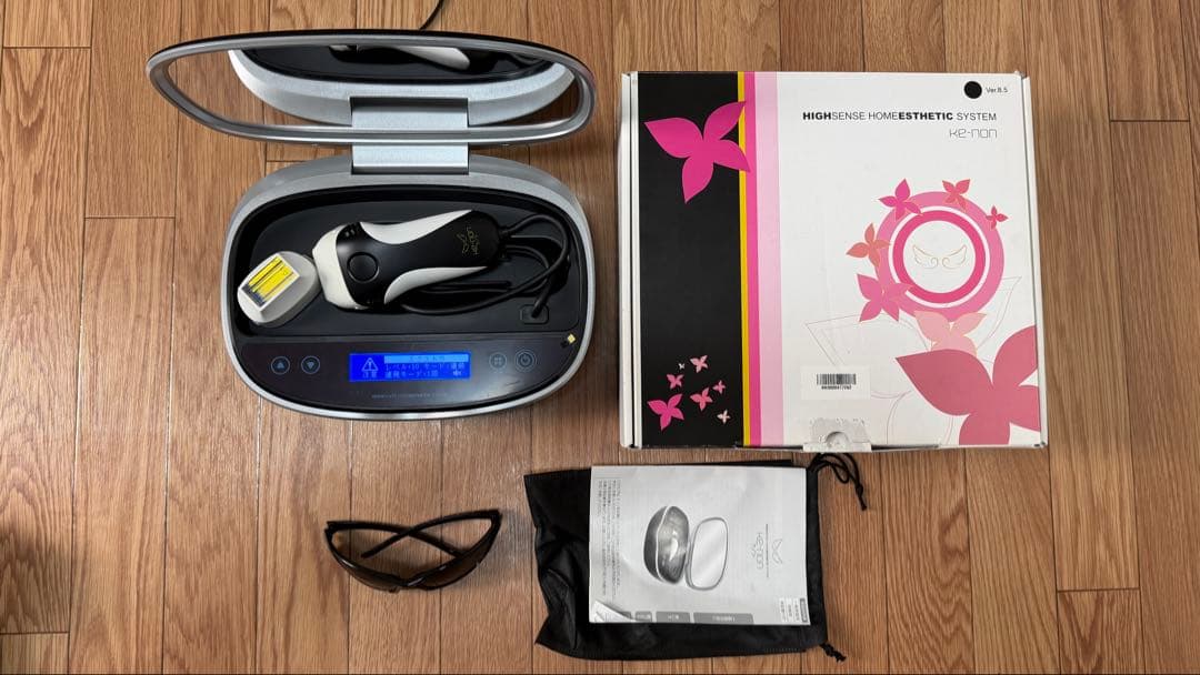 ケノン 8.5j 脱毛器 エクストラカートリッジ付き