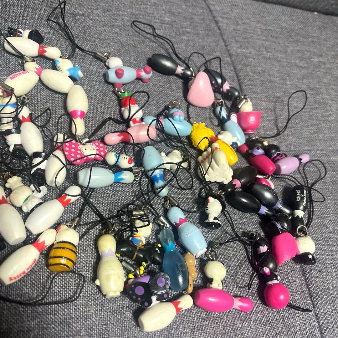 亘*様 【希少】ROUND1 非売品　ハローキティ ストラップ 39点セット　ま