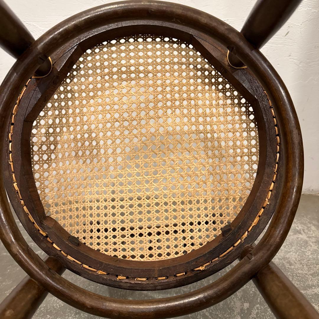 ヴィンテージ　ダイニングチェア　カフェチェア　籐　ラタン　1
