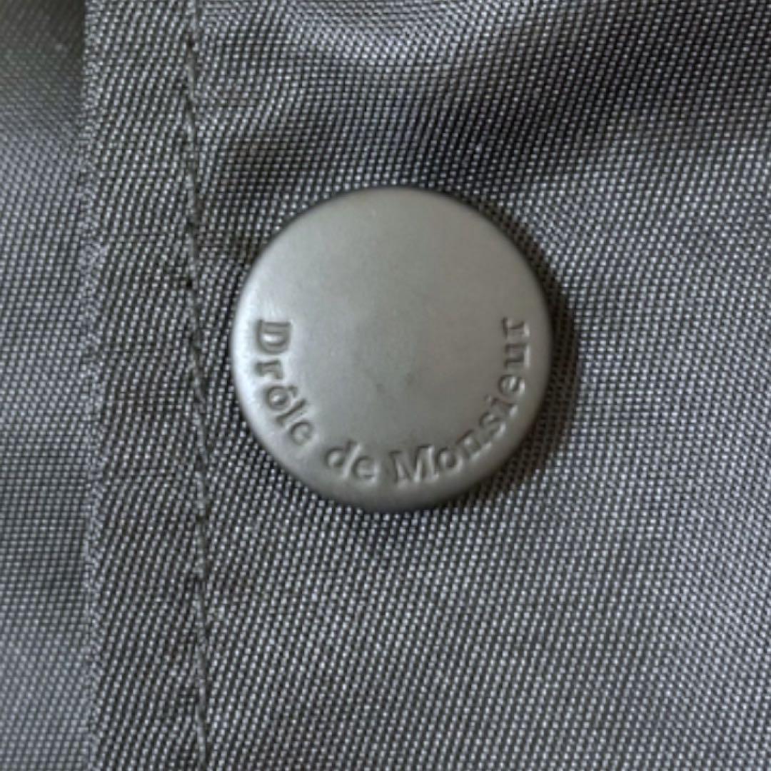 【極美品】Drôle de Monsieur★ナイロンジャケット 黒 M