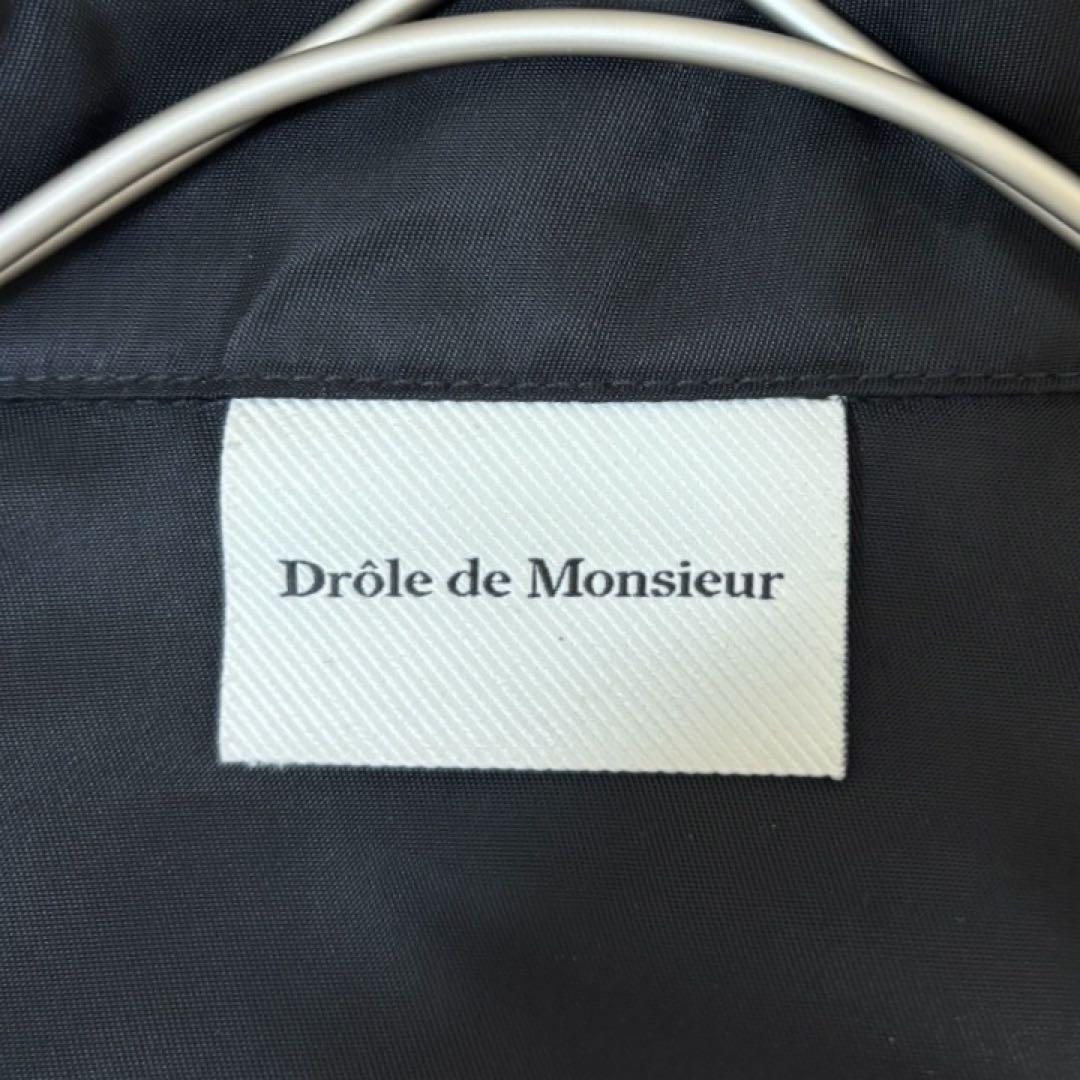 【極美品】Drôle de Monsieur★ナイロンジャケット 黒 M