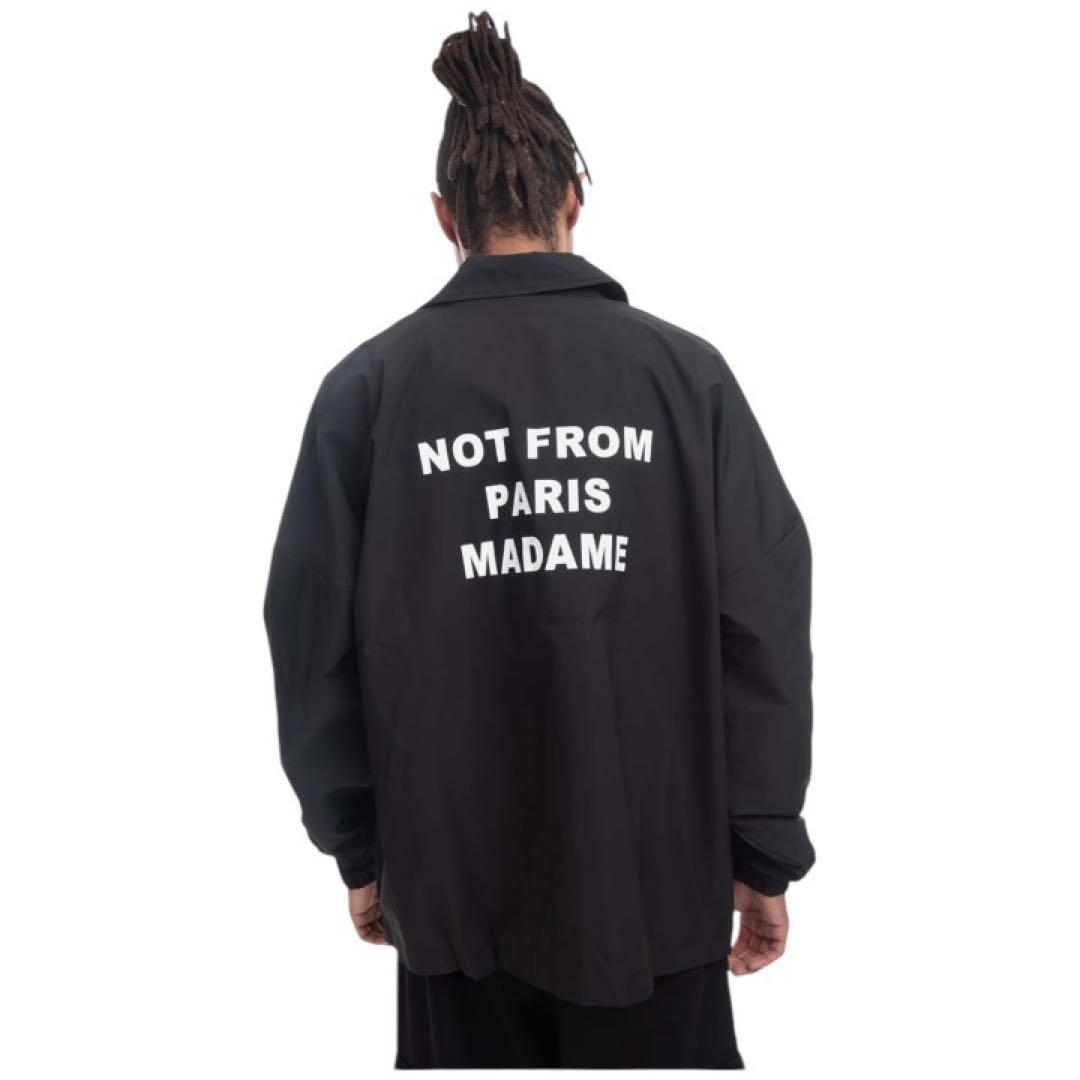 【極美品】Drôle de Monsieur★ナイロンジャケット 黒 M